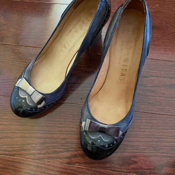 Hispanitas Block heel pumps made in Spain - Picture 15 of 16